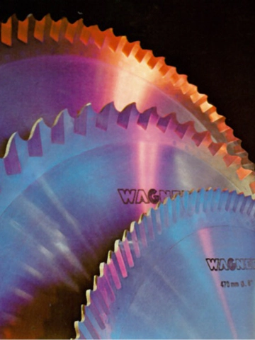 تیغ اره دیسکی سگمنتی آهن بر 520 واگنر آلمان WAGNER Segmental Circular Cold Saw Blade