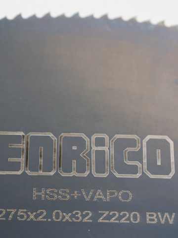 تیغ اره دیسکی آبصابونی آهن بر انریکو ENRICO 275*2.0*32 Z220 BW