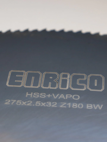 تیغ اره دیسکی آبصابونی آهن بر انریکو ENRICO 275*2.5*32 Z180 BW