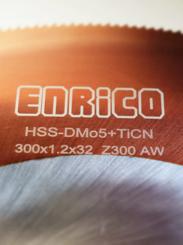 تیغ اره دیسکی آبصابونی فولادبر انریکو ENRICO 300*1.2*32 Z300 AW