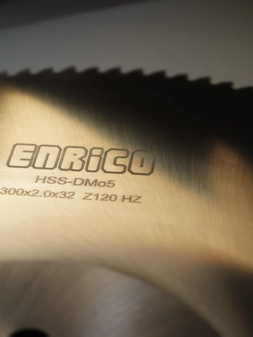 تیغ اره دیسکی برنج بر انریکو ENRICO 250*2.0*32 Z120 HZ